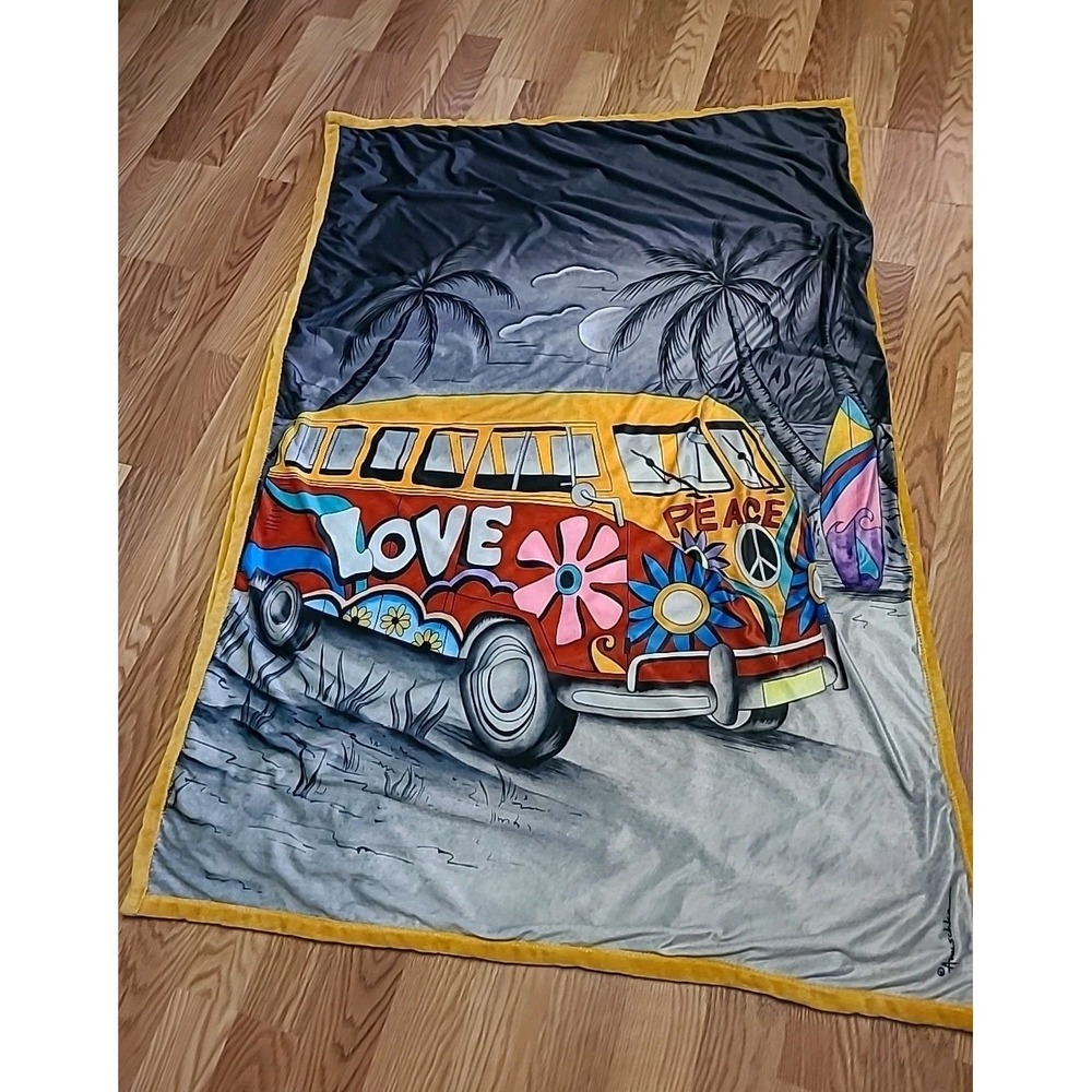 Anna By Anuschka‎ Happy Camper Large Throw Blanket